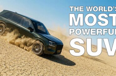 The World's Most Powerful SUV - 1,381 HP - Zeekr 9X