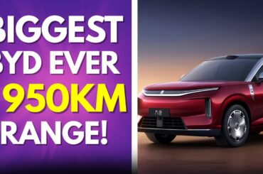 BYD Great Tang Gets 950km EV Range, 1000kw Charging & 7 Seats!