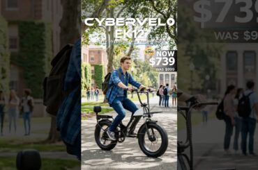 CYBERVELO EK12: New arrival, share this with your buddy! #cybervelo #ebike #electricbike #ek12 #emtb