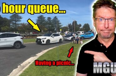 Easter EV charging CHAOS causes MASSIVE queues | MGUY Australia