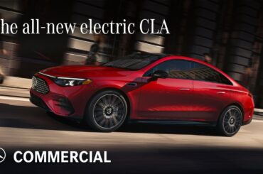 The all-new electric CLA “Live the dream, drive the dream.” Commercial