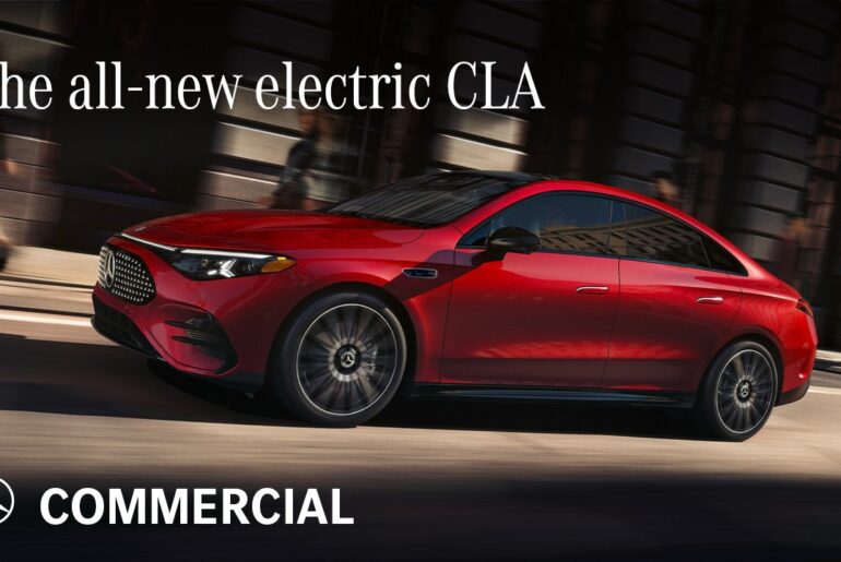 The all-new electric CLA “Live the dream, drive the dream.” Commercial