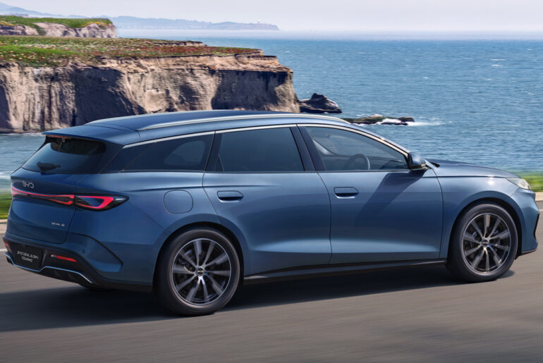 BYD’s surprise PHEV rival to Tesla Model 3 and Toyota Camry will soon arrive as both a wagon and sedan!