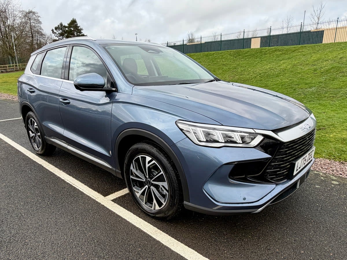 The BYD Sealion 5 DM-i is the latest plug-in hybrid from the Chinese brand (Steve Fowler)