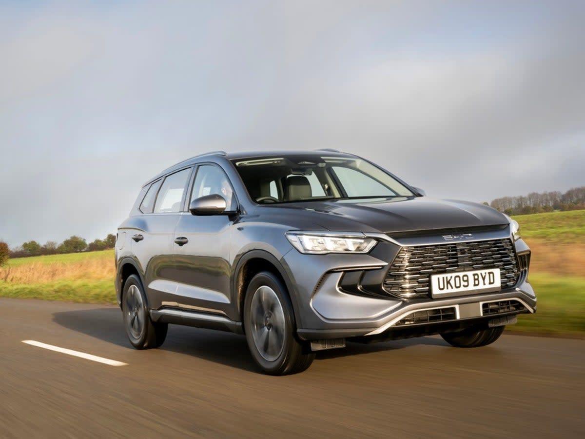 The BYD Sealion 5 DM-i blends a sporty ride with an impressive plug-in hybrid powertrain (BYD)