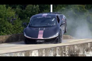 Fastest Chinese EV Supercar Drifting & Durability Crash Test