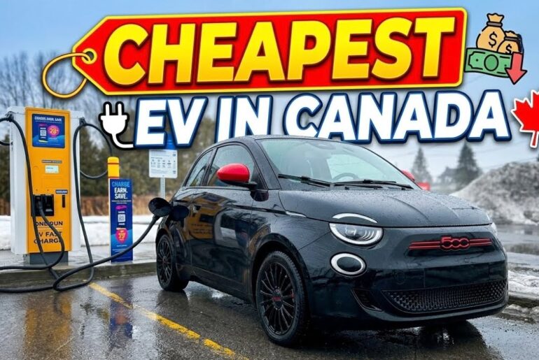 How Far Can You Drive Canada’s Cheapest EV? | Fiat 500e
