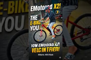 EMotorad X2 Speed Test!  #Shorts#EMotorad, #  #trending#ytshorts#ElectricCycle#viralvideo