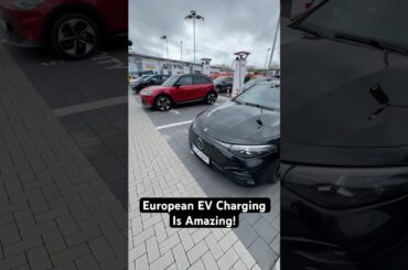 Ionity Makes EV Charging Easy! #ev #evcharging #electricvehicle #cars #europe