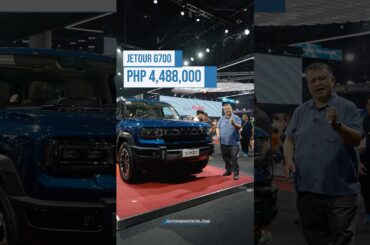 Jetour goes big at 2026 MIAS with the Jetour Gaia G700. Vince shows you this 4x4 PHEV at PHP 4.488M!