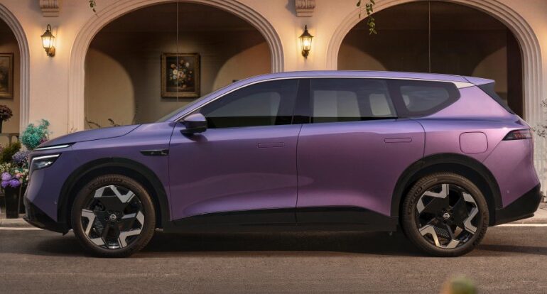 Nissan NX8 mid-size SUV is official with pure EV and EREV options