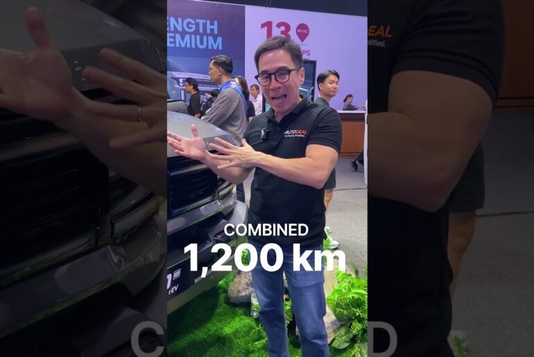 BAIC introduces the B40e rEV, a plug-in hybrid 4x4 with big time power!