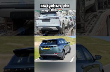 New Hybrid SUV spied in India