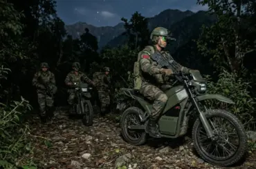Indian Army Embraces Electric Mobility With Silent Scout Motorcycles For Enhanced Tactical Covert Operations