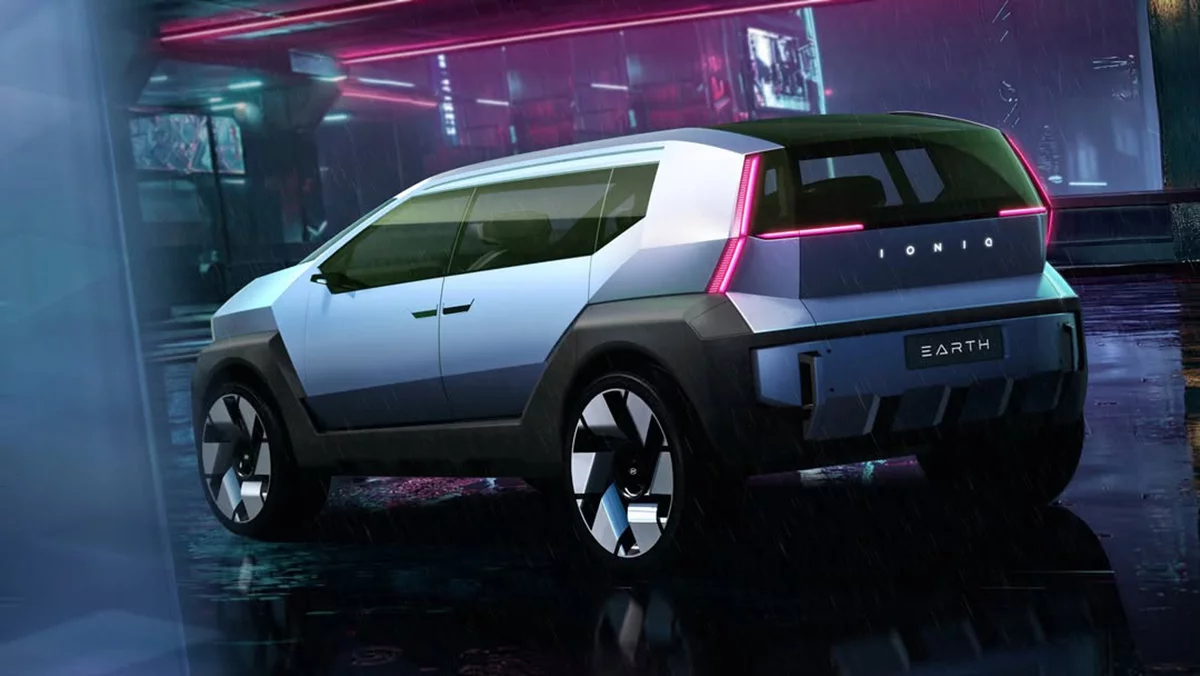 The Earth's rear end is especially striking among the vast range of similar-looking SUVs