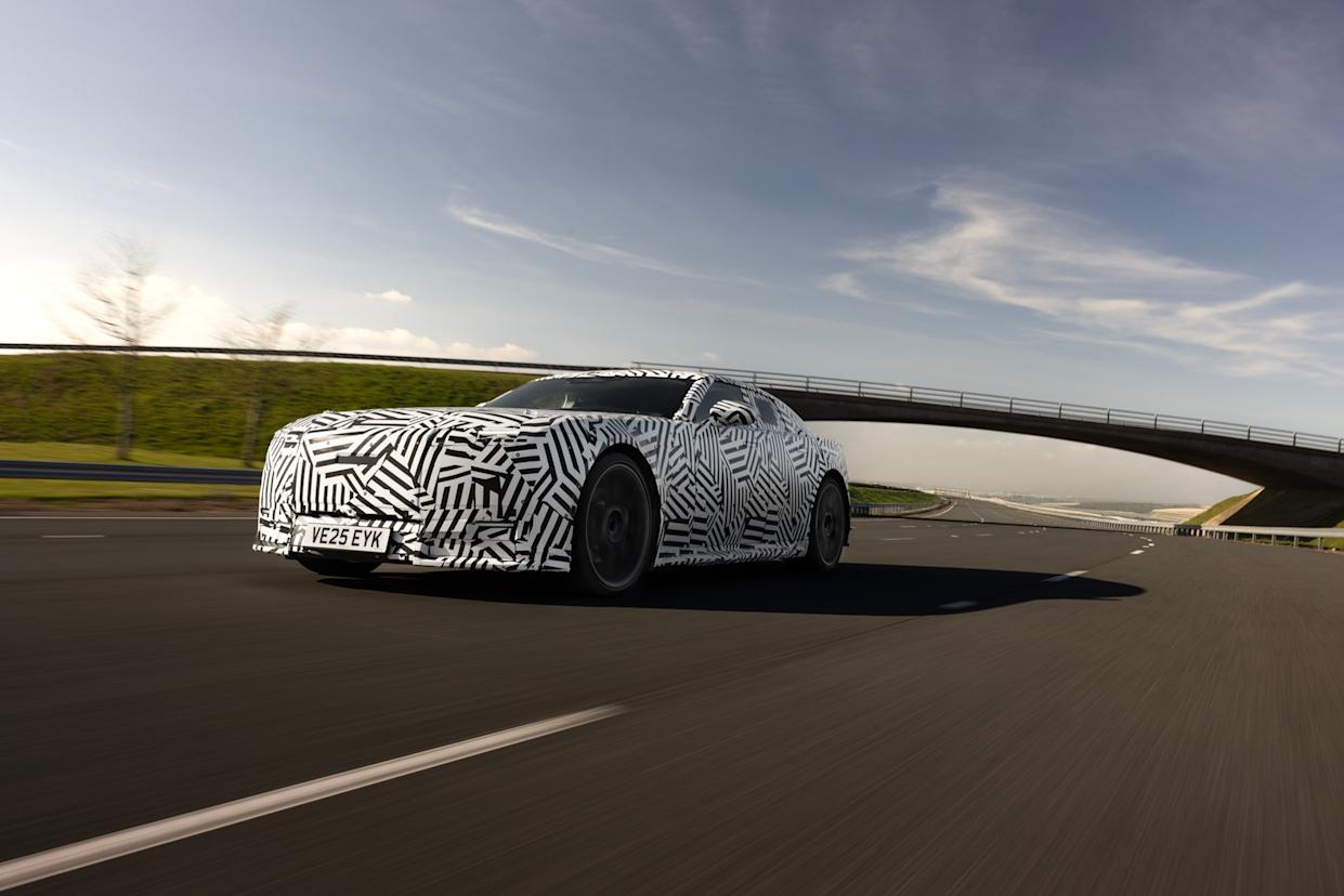 Jaguar - PHOTO: The Jaguar GT, which will be formally unveiled in September, is fully electric with about 400 miles of range.