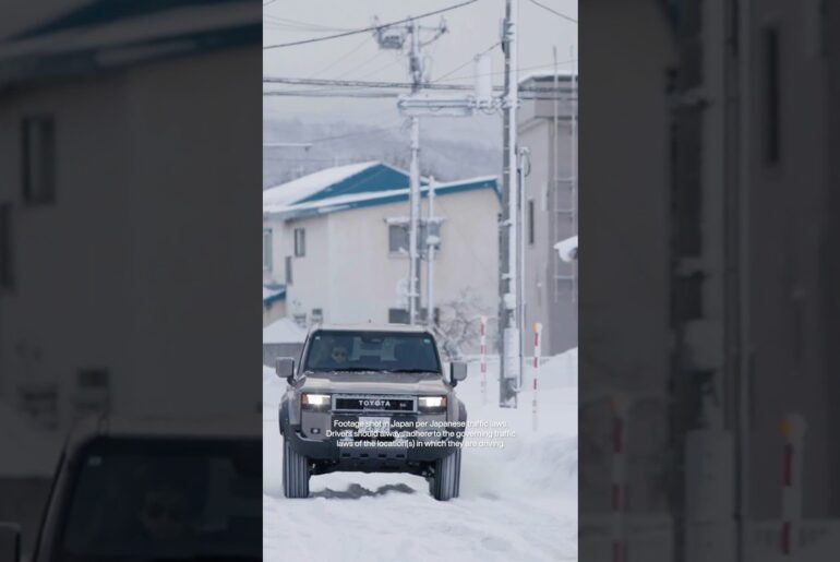 Toyota Land Cruiser Through Japan