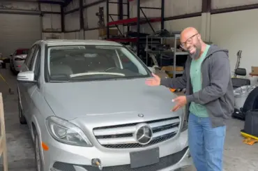 Tesla-powered EV abandoned after Tesla and Mercedes refuse repair then Massachusetts man fixes it with a bottle cap