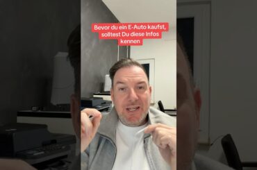 Bevor Du ein E-Auto kaufst, solltest Du Infos kennen #tesla #batterie #automobile