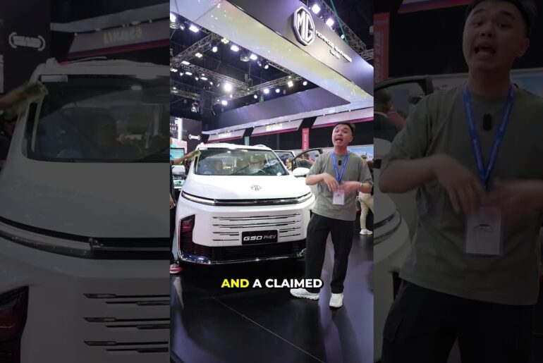 The 7 aeater captains seat equipped MG G50 MPV now gets a PHEV option