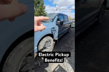 EV Trucks Do This! #ev #pickup #electricvehicle #truck #ford #f150