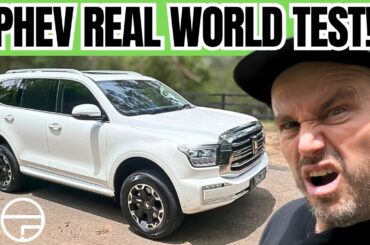 Is it REALLY efficient?? GWM Tank 500 PHEV review Australia