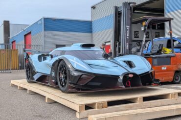 Is saw a [Bugatti Bolide] in Holland
