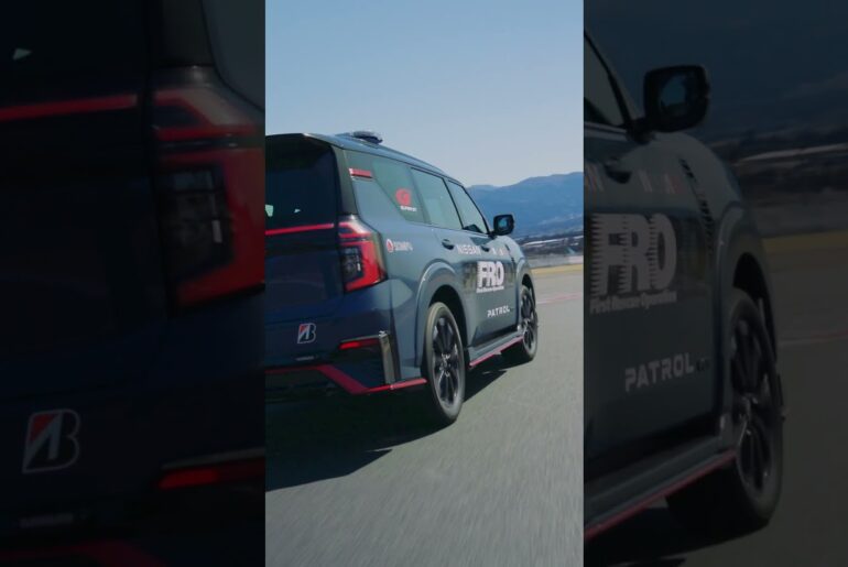 Patrol NISMO debuts as a rescue vehicle in Super GT