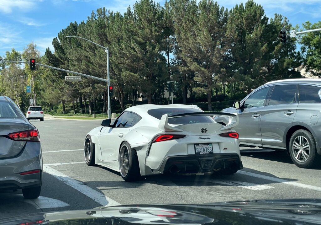 I feel the Supra mk5 does really nice as a wide-body platform