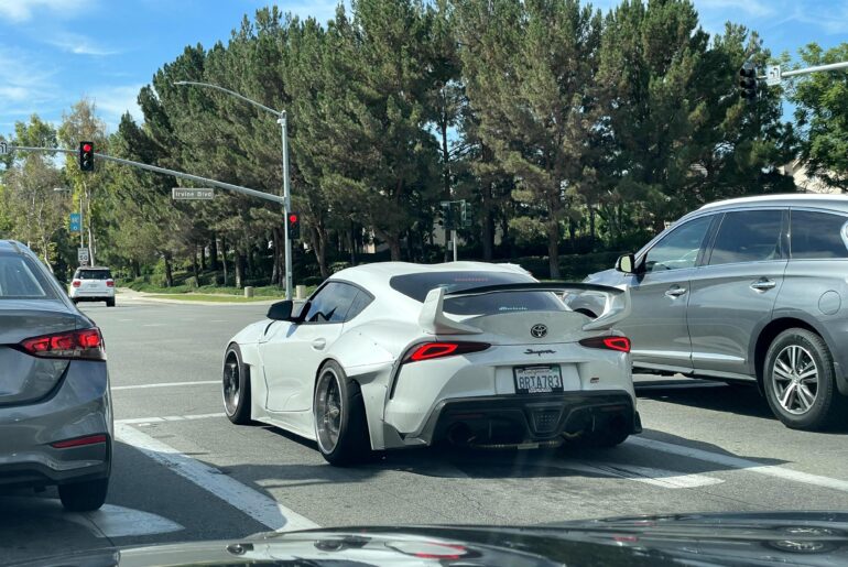 I feel the Supra mk5 does really nice as a wide-body platform