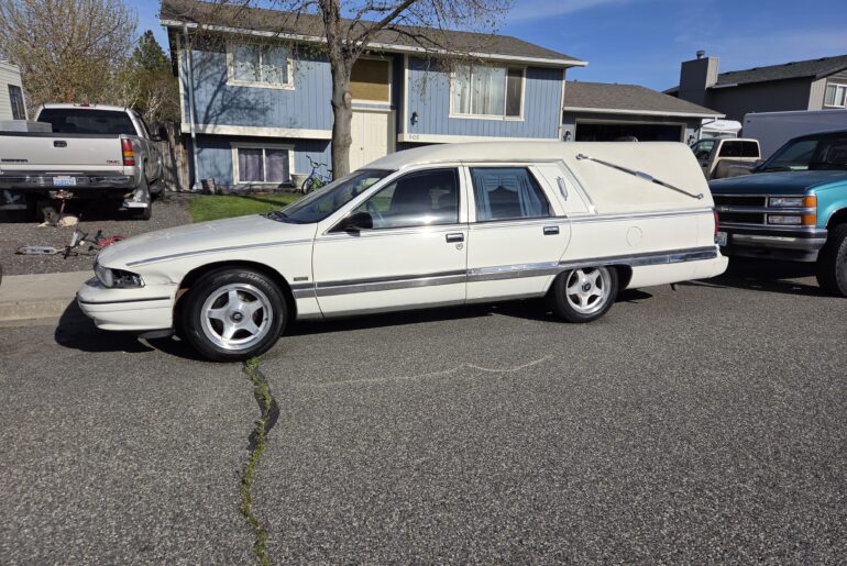 Getting the caprice back on the road.