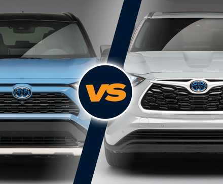 Toyota RAV4 Hybrid vs. Toyota Highlander Hybrid