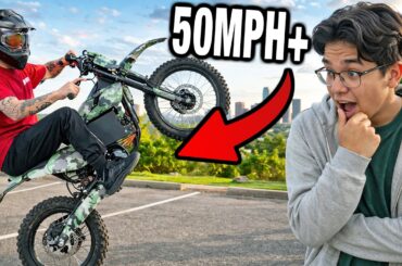 This Fast Budget E-bike does 50MPH+ & Im Giving it Away! Leonx X1 MAX 60v