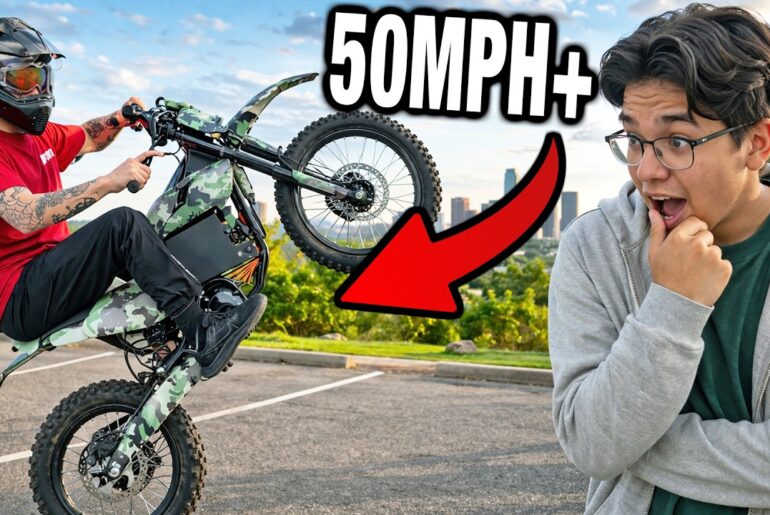 This Fast Budget E-bike does 50MPH+ & Im Giving it Away! Leonx X1 MAX 60v