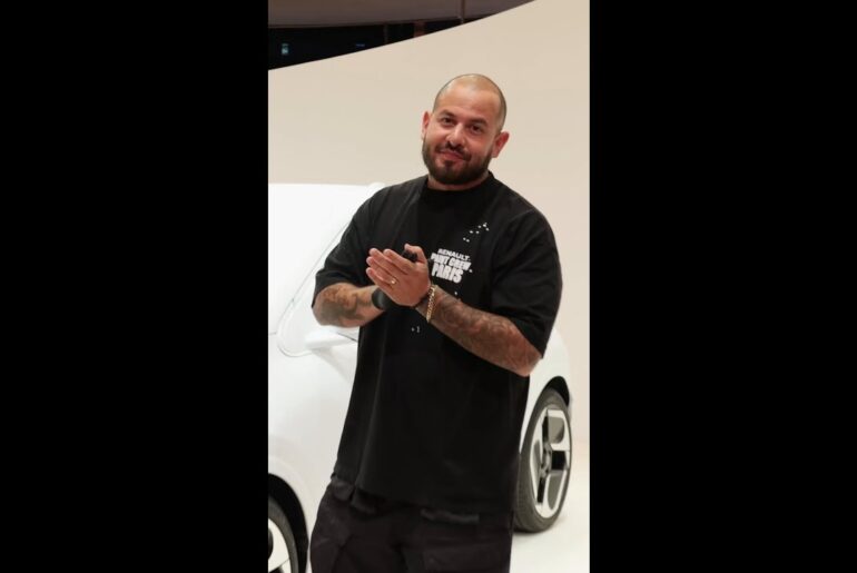 4 days of design in fast-track mode: Joshua Vides transforms Twingo E-Tech electric