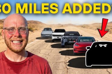 5 BEST Electric Cars That ADD Range in Summer