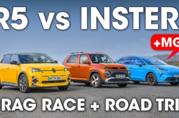 A SHOCK RESULT! NEW MG4 Urban vs Renault 5 vs Inster review