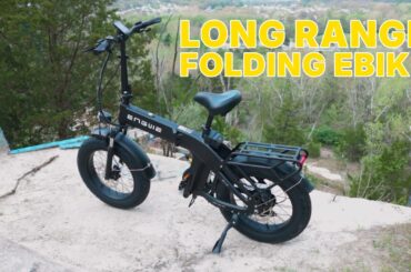 Travel far with this Fat Tire E-Bike! Charge up in 2 hours and hit the road again! | Engwe EP-2 3.0