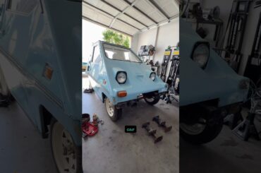 Wedgestoration pt 3! #electriccar #ev #comutacar #citicar