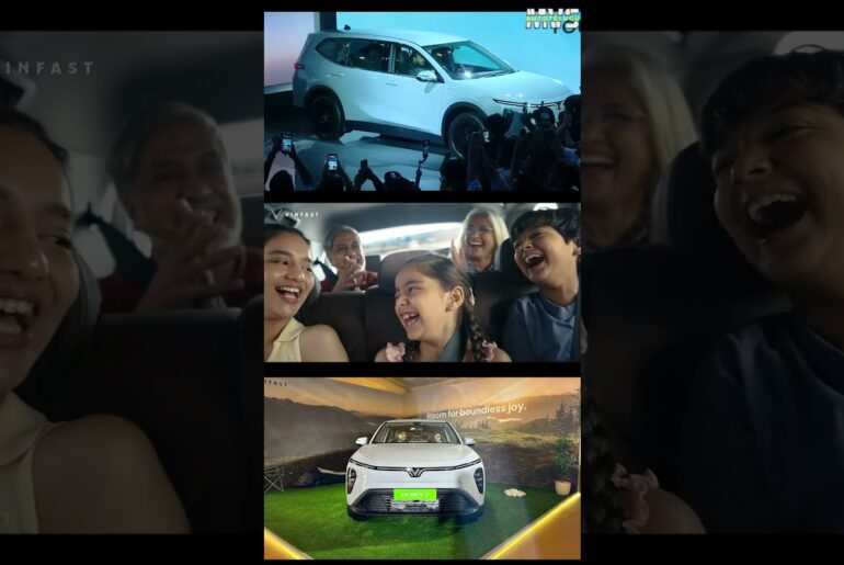 517 km Range - Vinfast Mpv 7 Electric Car Launched - Mvs Auto Telugu