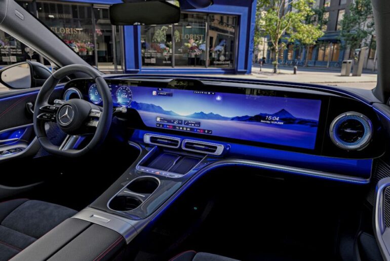 Mercedes reveals C-Class EV interior, and it's all screens [Images]