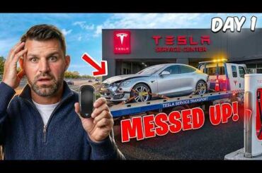 I bought a Tesla Model S and it LEFT ME STRANDED the 1st day!