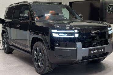New 2026 BYD Ti7 Plug-in Hybrid - Luxury Offroad SUV - Interior and exterior