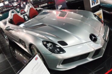 Not a very good picture, but here's a Mercedes-Benz SLR McLaren Stirling Moss Edition [8160x3672]