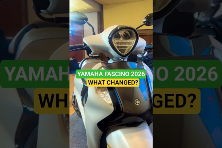 Fascino 2026 First Look | Subtle Update or Big Change?