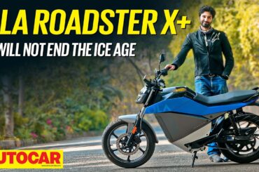 Ola Roadster X+ review - Ola’s first electric motorcycle | First Ride | Autocar India