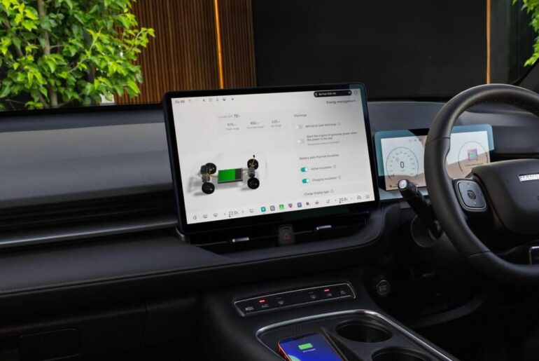 2026 GWM Haval H6GT Hi4 PHEV interior with 14.6-inch Coffee OS screen