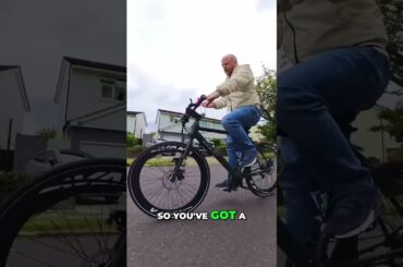 This E-Bike Looks So Normal, You Won't Believe It's Electric! #shorts