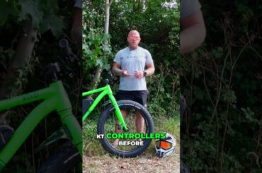 Fat E-Bike Conversion: Curby Bike 2.0 2000W Kit First Ride! #shorts