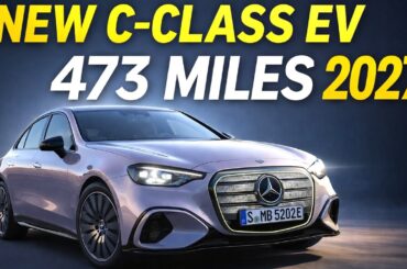 2027 Mercedes C-Class Electric With 473 Mile Range Revealed